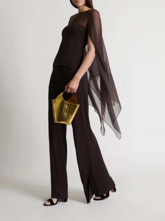 26SS 알베르타 페레티 팬츠 31301240102 Brown - ALBERTA FERRETTI