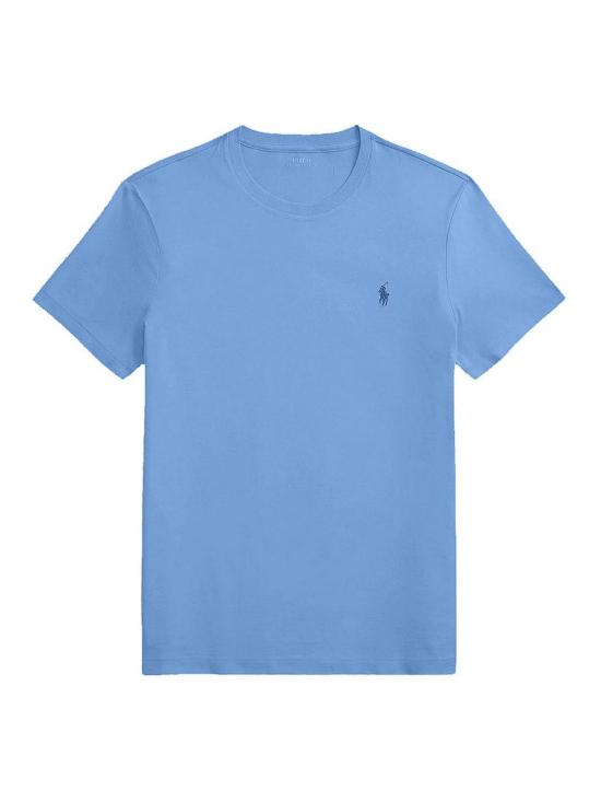 26SS 폴로 랄프로렌 포니로고 자수 반팔 티셔츠 710671438526 Blue