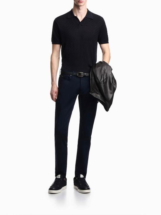 26SS 엠포리오 아르마니 폴로 티셔츠 EM004307AF24573UB109 Black - EMPORIO ARMANI