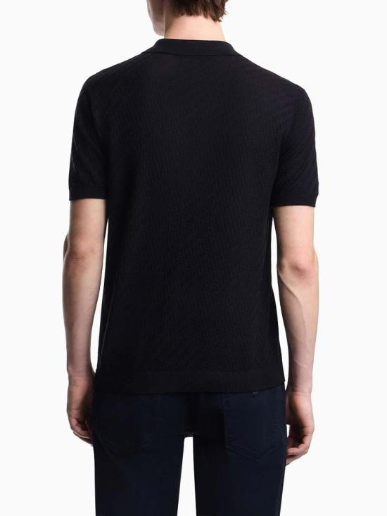 26SS 엠포리오 아르마니 폴로 티셔츠 EM004307AF24573UB109 Black - EMPORIO ARMANI