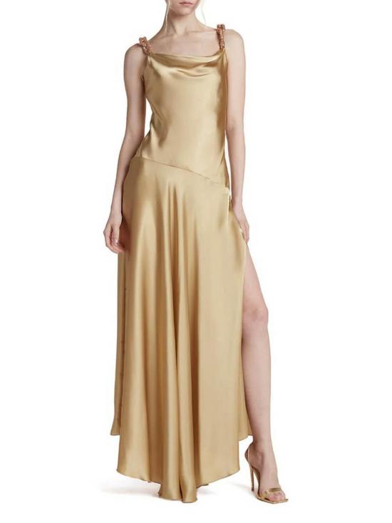 26SS 시모나 코르셀리니 롱 원피스 P26CPAB00201V0777 Brown - SIMONA CORSELLINI
