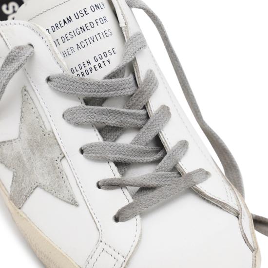 26FW 골든구스 스웨이드 스타 슈퍼스타 클래식 스니커즈 GWF00102 F00611311915 WHITE ICE DARK GREY - GOLDEN GOOSE
