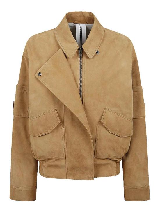 26SS 스워드 가죽 자켓 SE268202SUEC129 Beige