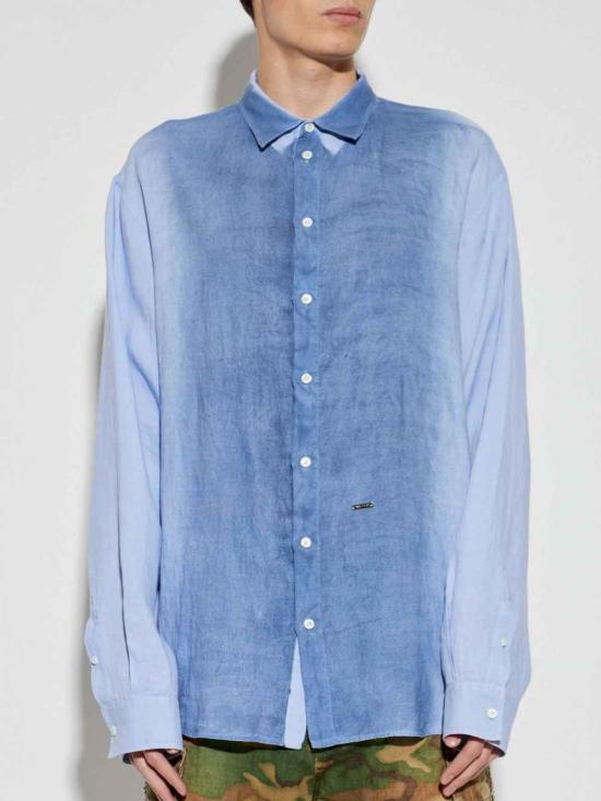 26SS 디스퀘어드2 셔츠 S71DM0824D35294963 Blue - DSQUARED2