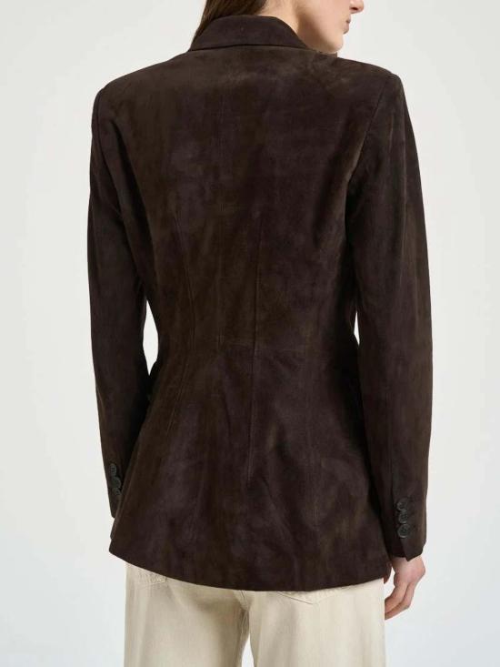 26SS 스워드 가죽 자켓 SE268643C156 Brown - S.W.O.R.D