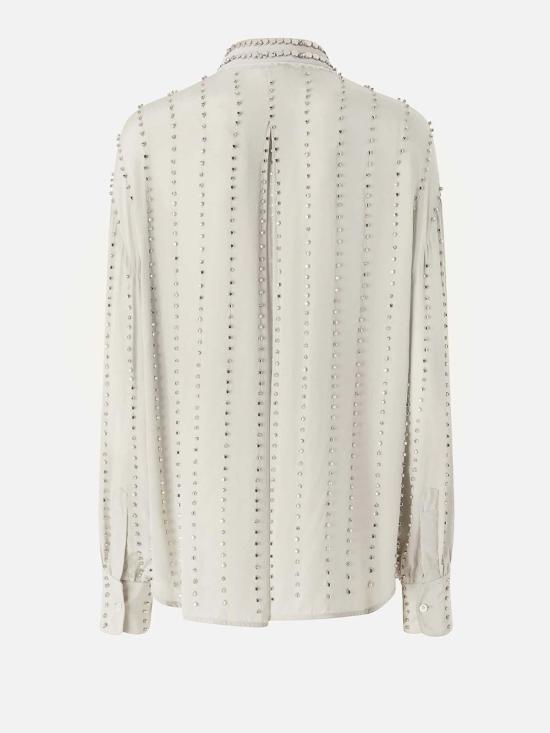 26SS 핑코 셔츠 106238A31FI18 Grey - PINKO