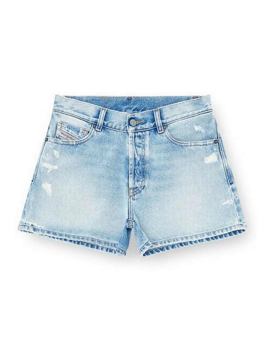 26SS 디젤 De-Helios 디스트로이드 데님 쇼츠 A22266007DM01 Multicolour