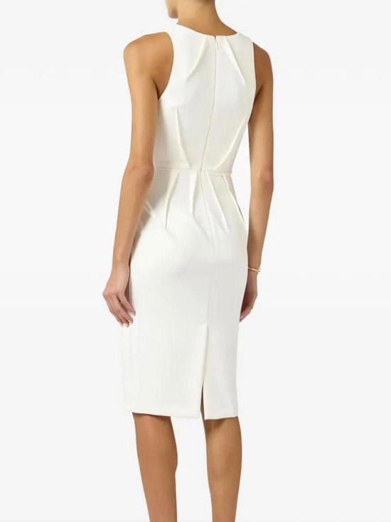 26SS 엘리자베타프랜치 미디 스커트 AB94162E2360 White - ELISABETTA FRANCHI