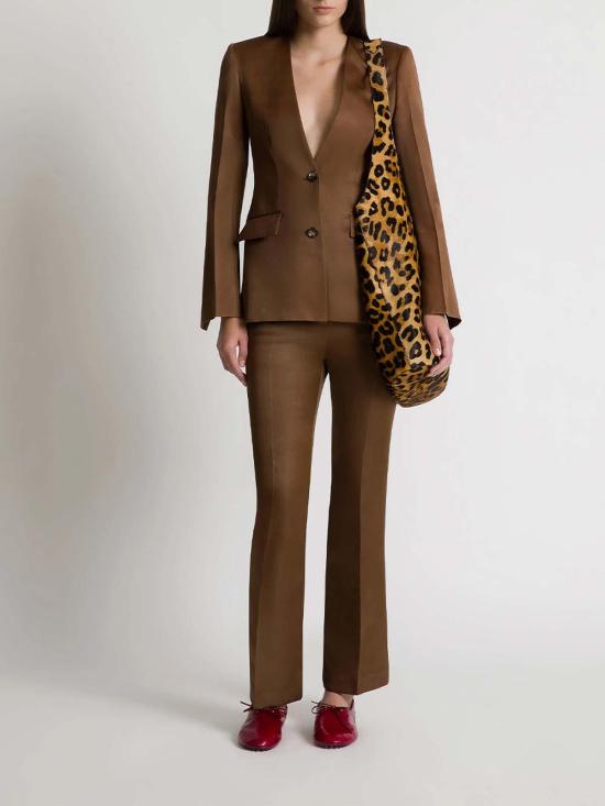 26SS 알베르타 페레티 팬츠 30801190096 Brown - ALBERTA FERRETTI