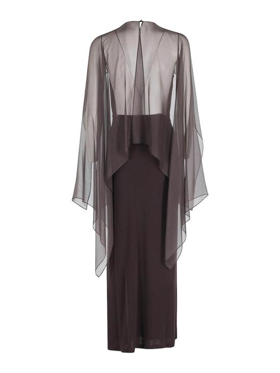 26SS 알베르타 페레티 롱 원피스 42201240102 Brown - ALBERTA FERRETTI