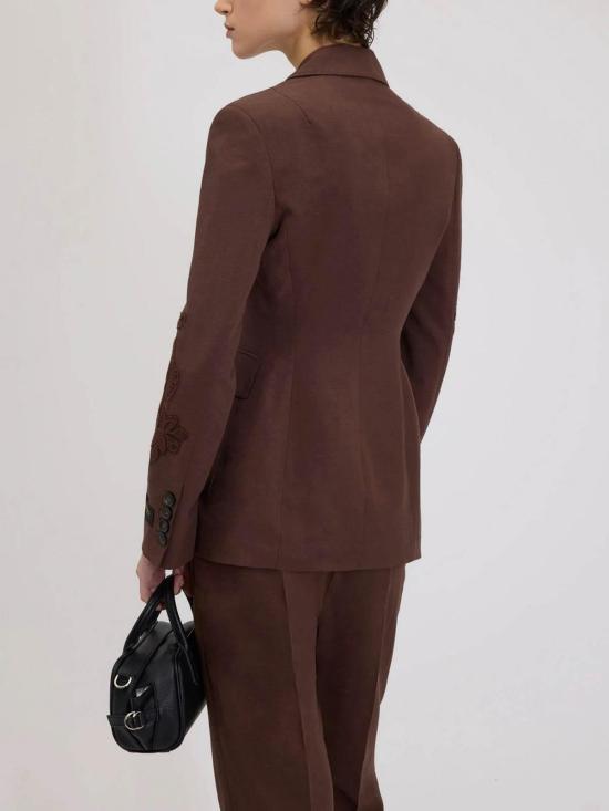 26SS 에르마노 설비노 수트 자켓 D48EI011E32MFB24 Brown - ERMANNO SCERVINO