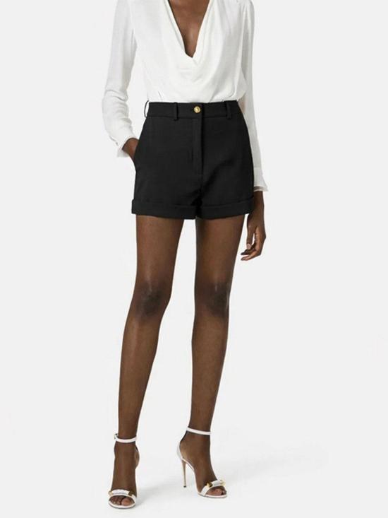26SS 엘리자베타프랜치 숏팬츠 SH00961E2110 Black - ELISABETTA FRANCHI