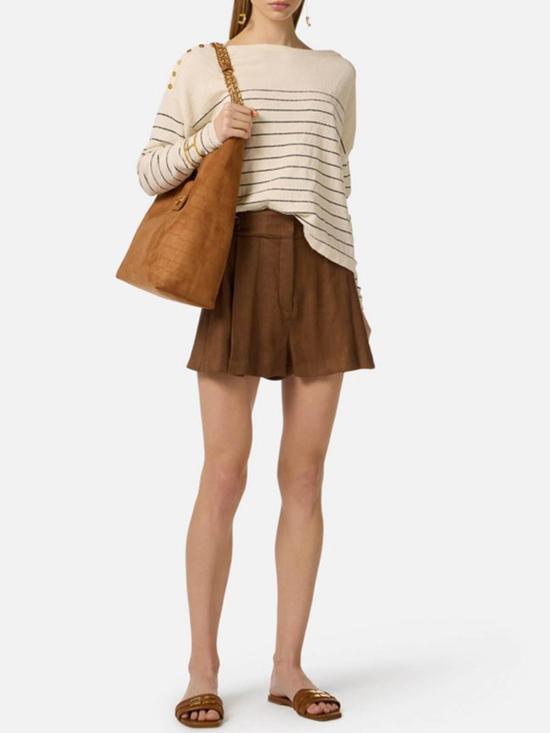 26SS 엘리자베타프랜치 팬츠 SH01162E2600 Brown - ELISABETTA FRANCHI