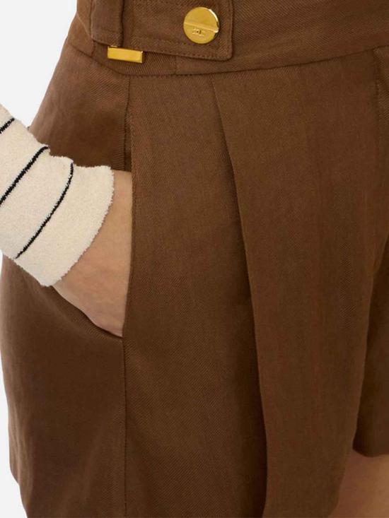 26SS 엘리자베타프랜치 팬츠 SH01162E2600 Brown - ELISABETTA FRANCHI