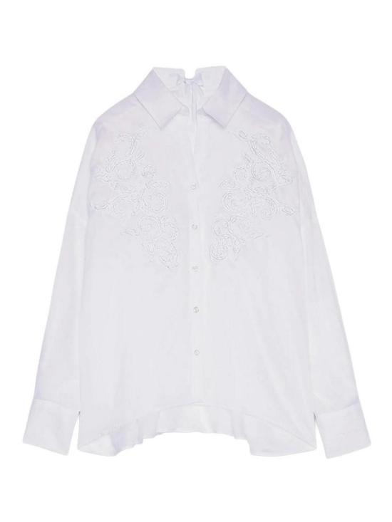 26SS 에르마노 설비노 셔츠 D48EK009ES8MF010 White