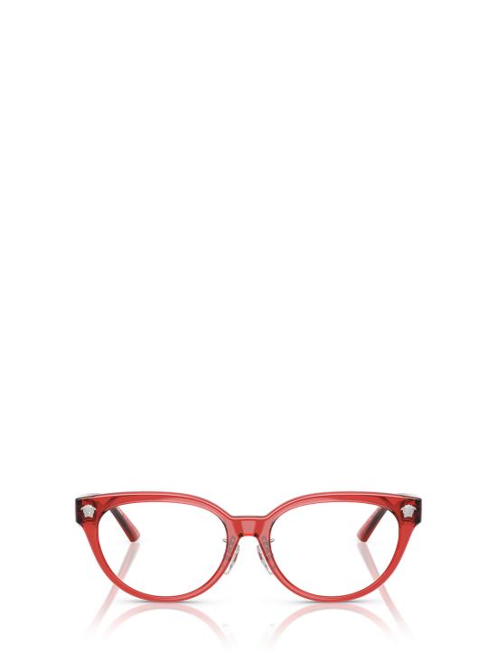 26FW 베르사체 안경 VE3370D 5495 RED TRANSPARENT