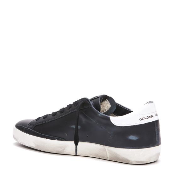 26FW 골든구스 슈퍼스타 디스트레스드 GMF00101 F00032180203 BLACK WHITE - GOLDEN GOOSE