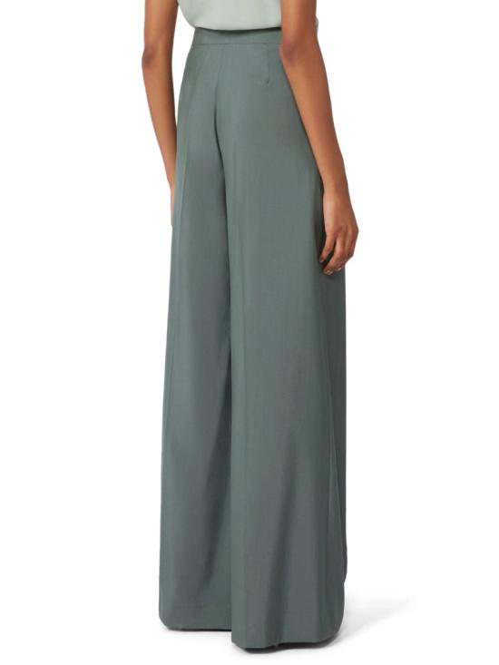 26SS 막스마라 지알로 와이드 팬츠 2611131042600MXMGIALLO003 Green - MAX MARA