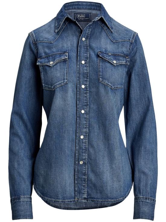26SS 폴로 랄프로렌 데님 셔츠 211969402001 Blue