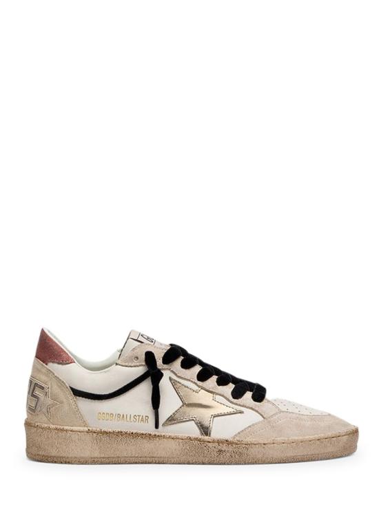 26SS 골든구스 래더 실버 스타 볼스타 스니커즈 GWF00746F00814683252 Neutrals