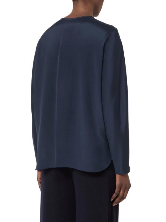 26SS 막스마라 긴팔 티셔츠 2611191018600MXPMITICO017 Blue - MAX MARA