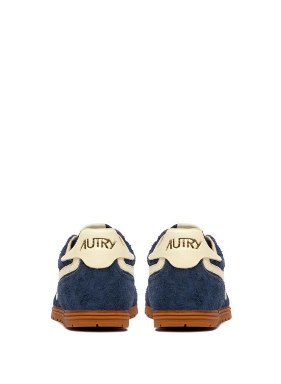 26SS 오트리 윈드스핀 스웨이드 레더 스니커즈 WSLMUB28 Blue - AUTRY