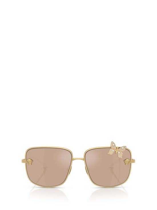 26FW 베르사체 선글라스 VE2282 K0030W GOLD PLATED