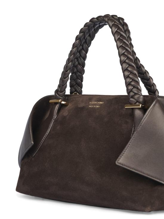 26SS 살바토레 페라가모 토트백 789526014 Brown - SALVATORE FERRAGAMO