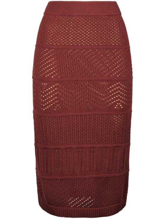 26SS 막스마라 미디 스커트 2616301012600MSTMITO003 Brown
