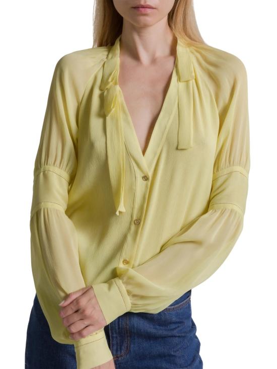 26SS 알베르타 페레티 탑 021616170024 Yellow - ALBERTA FERRETTI
