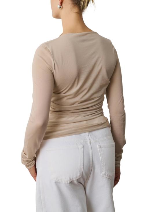 26SS 쉐르 탑 TSH0135GAIAECR3425W Neutrals - SOEUR