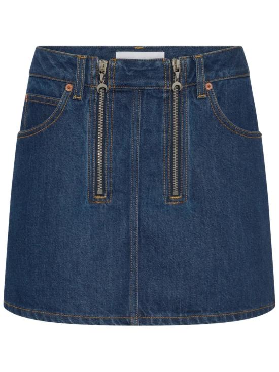 26SS 마린세르 데님 스커트 WSK135ARDEN0002BL80 Blue