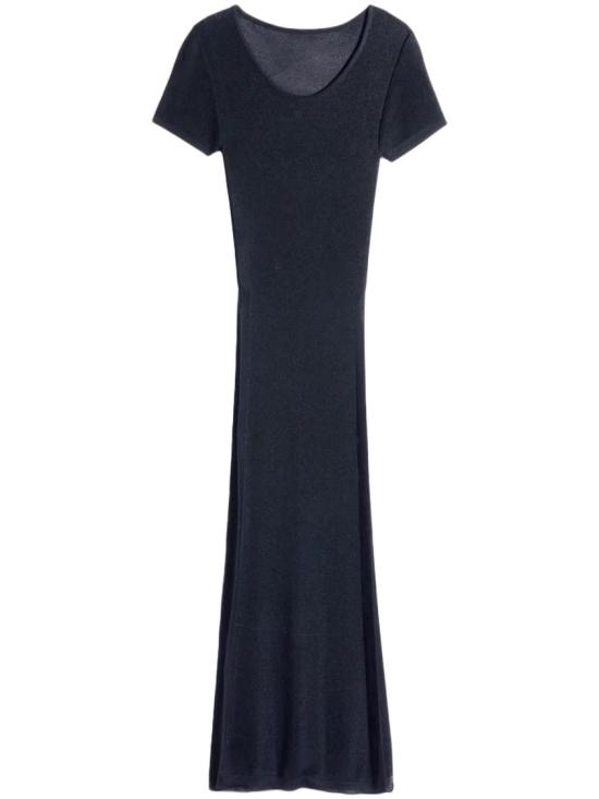 26SS 르메르 콜럼 드레스 샤이니 비스코스 DR1150 LK1037BL980 Blue