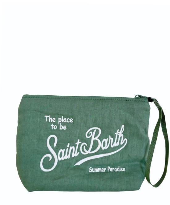 26SS 세인트바쓰 클러치/파우치 ALI0051 01282L VINTAGE 53 SAGE EMB - MC2 SAINT BARTH