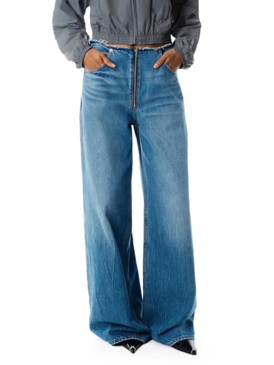 26SS 알렉산더 왕 데님 팬츠 4DC1264902400C Blue - ALEXANDER WANG