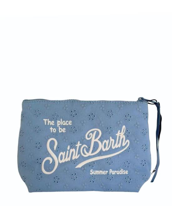 26SS 세인트바쓰 클러치/파우치 ALI0045 00549L COTTON MINI FLOWERS EMBRY 36 EMB - MC2 SAINT BARTH