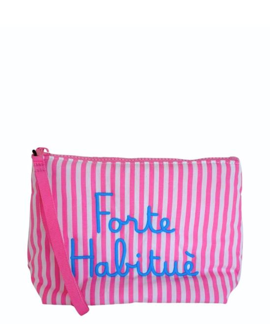 26SS 세인트바쓰 클러치/파우치 ALI0046 09347L STRIPES V FORTE 21 EMB