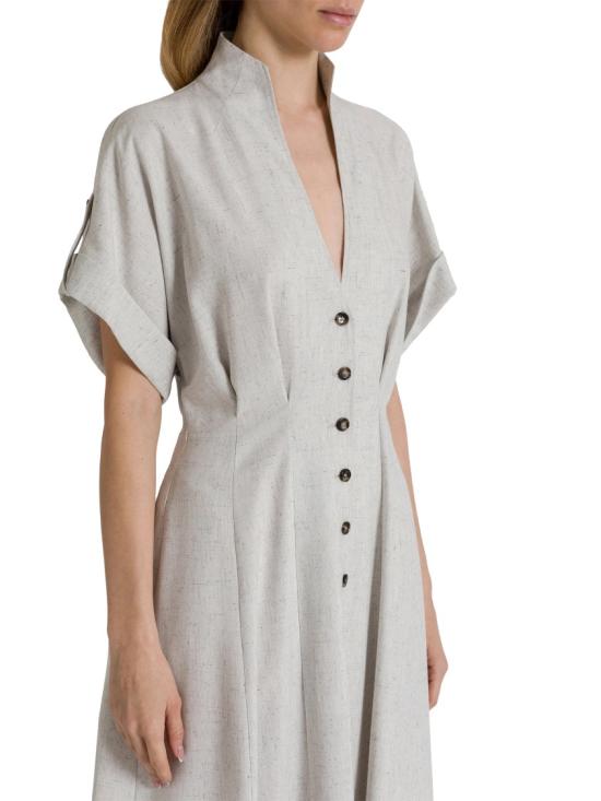 26SS 알베르타 페레티 롱 원피스 043816360002 Grey - ALBERTA FERRETTI