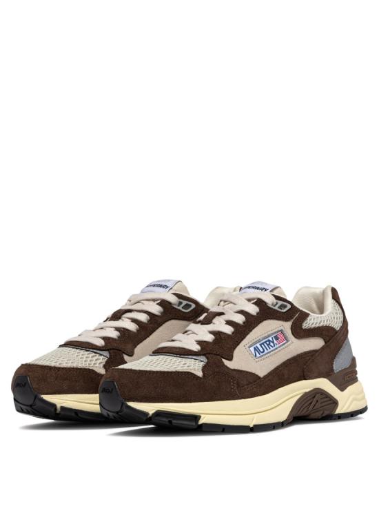 26SS 오트리 HYPERWAY 하이퍼웨이 스니커즈 HYLWSA03 Brown - AUTRY