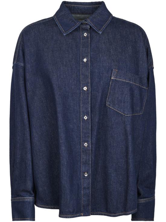 26SS 막스마라 데님 셔츠 2615111011600WKDFOGGIA001 Blue