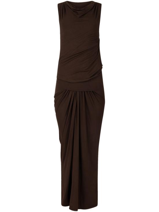 26SS 엔타이어 스튜디오 롱 원피스 ESSS26DR01243C737 Brown