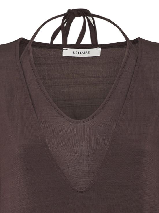 26SS 르메르 롱 원피스 DR1146 LJ1050BR523 Brown - LEMAIRE