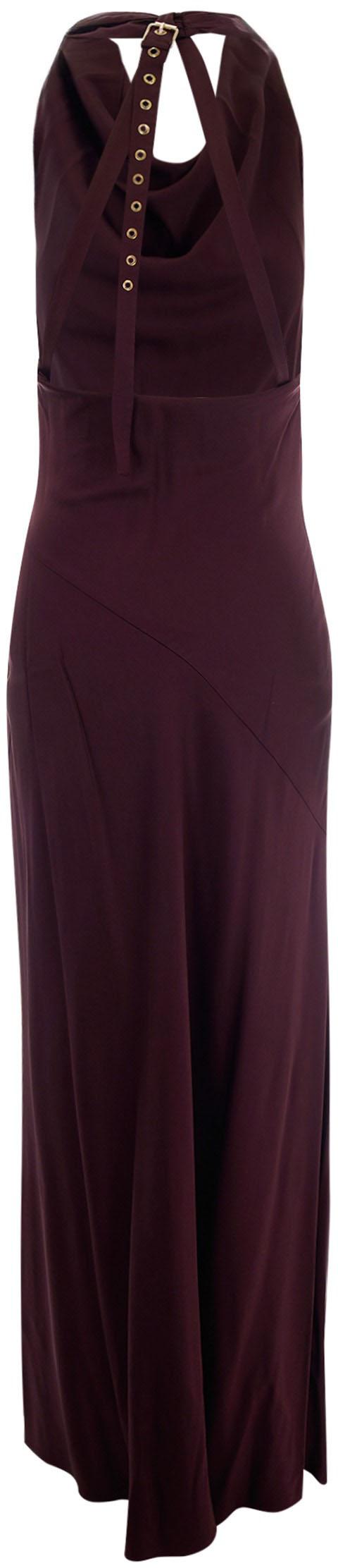 26SS 리우조 롱 원피스 8059524956456 MAROON - LIU JO