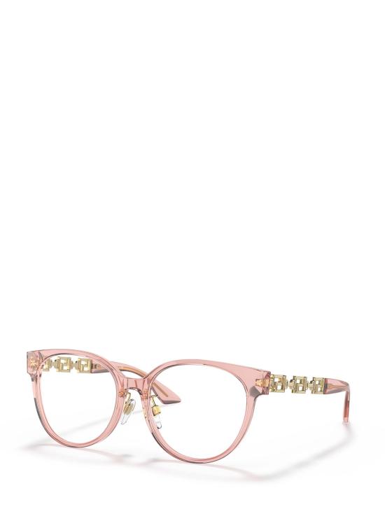 26FW 베르사체 안경 VE3302D 5322 TRANSPARENT PINK - VERSACE