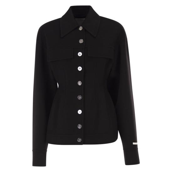 26FW 스포트막스 자켓 2622086011600 BLACK