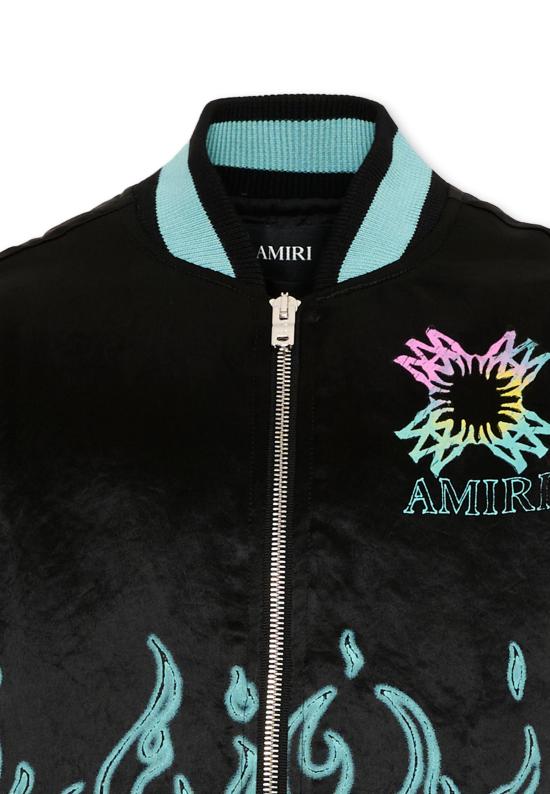 26FW [키즈] 아미리 봄버 자켓 ACOUJA1006 001 BLACK - AMIRI