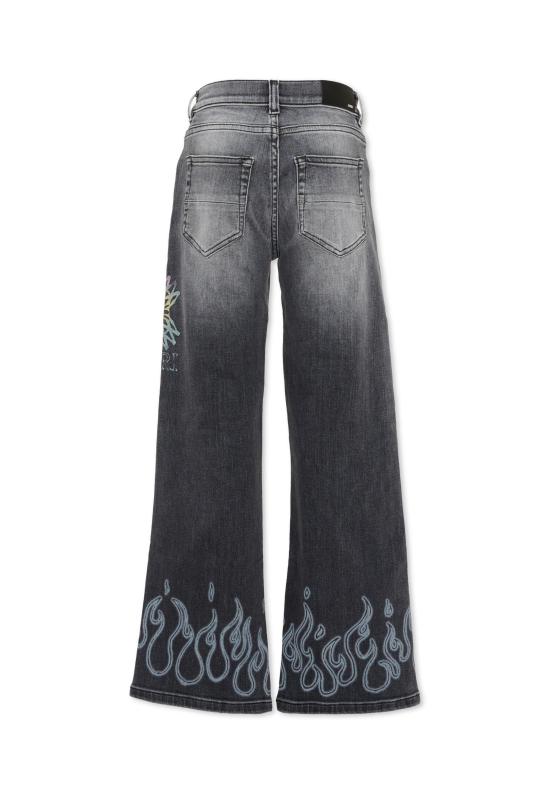 26FW [키즈] 아미리 진 ACBMJE1005 030 GREY DENIM - AMIRI