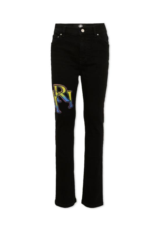 26FW [키즈] 아미리 진 ACBMJE1003 686 WASHED BLACK