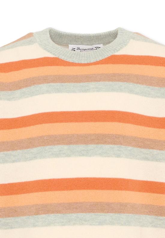 26FW [키즈] 봉쁘앙 니트/스웻셔츠 W06BJUK00002 235 MULTICOLOR - BONPOINT