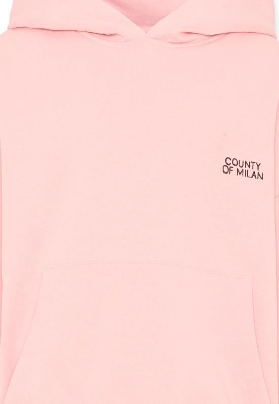 25FW [주니어] 컨트리 오브 밀란 풀오버 F5CMJGHS095 BW008 PINK - COUNTY OF MILAN